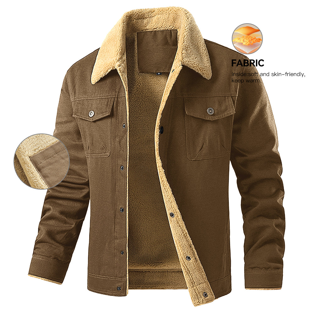 Mens Winter Jacket Waterproof Fleece Lined Warm Comfortable Casual Outerwear High Quality MultiColo 3