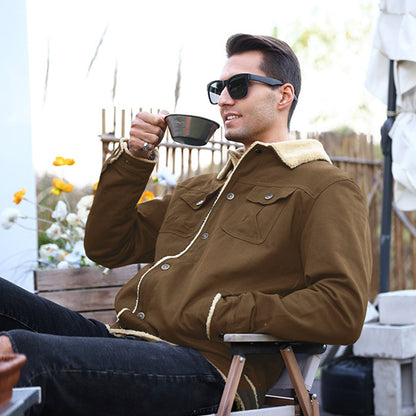 Mens Winter Jacket Waterproof Fleece Lined Warm Comfortable Casual Outerwear High Quality MultiColo 4
