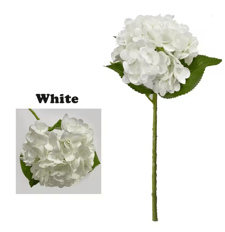 BloomLuxe Real Touch Hydrangea Artificial Flowers 3