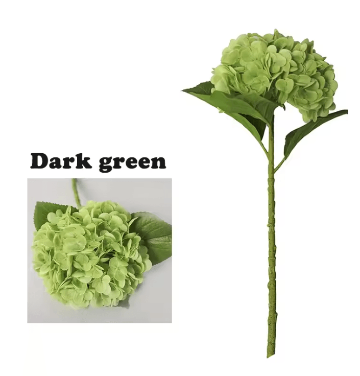 BloomLuxe Real Touch Hydrangea Artificial Flowers 6