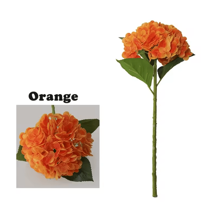 BloomLuxe Real Touch Hydrangea Artificial Flowers 9