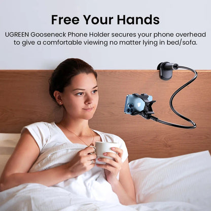 Adjustable Lazy Stand, Universal Mobile Phone Stand, Rotatable Desktop Holder, Bedside Selfie Streaming Phone Accessorie