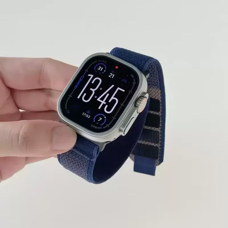 Premium Nylon Trail Loop Band For Apple Watch Ultra  Series 105  Durable Breathable And AdventureRe 3