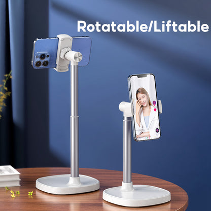 Magnetic Suction Stand for iPhone, Desktop Mobile Phone Holder, Lift Adjustment Magsafe Mount for TikTok Videos.