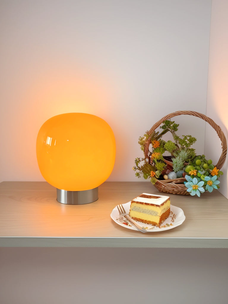 Modern Minimalist Desk Lamp, Table Light for Bedroom, Living Room, with Trichromatic Dimming