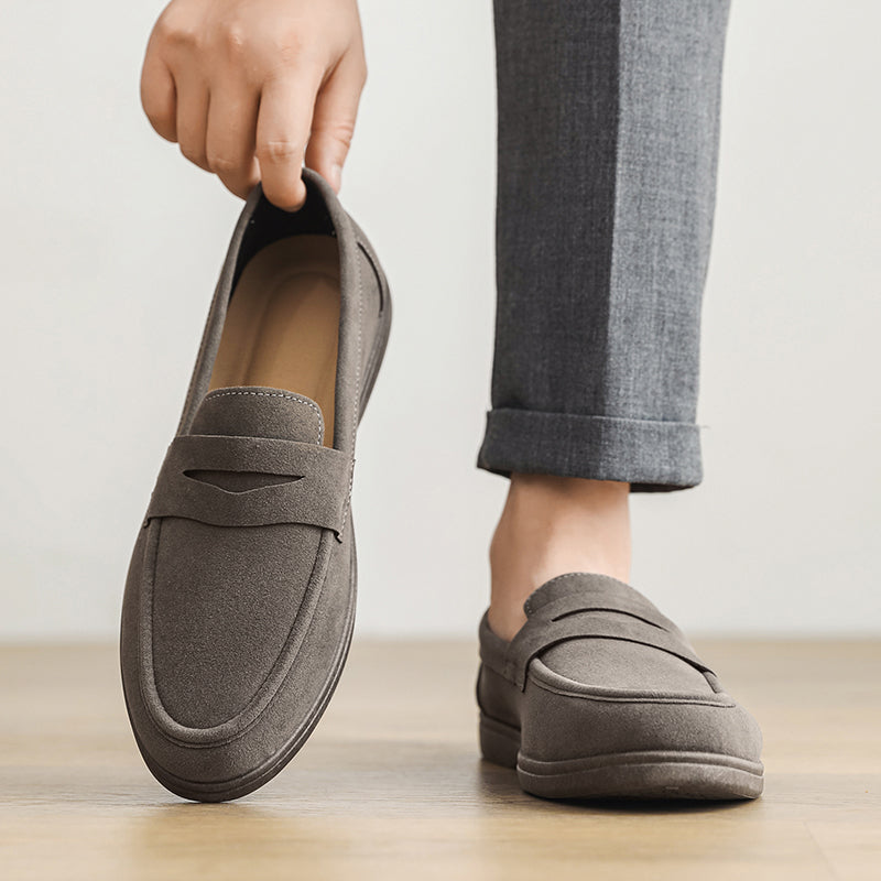 Mens Slip On Loafers Lightweight Breathable Comfort Outdoor Flats With Soft Non Slip Sole Hot Sale  3