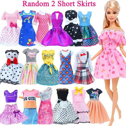 50Piece Handmade Doll Clothes  Accessories Set For 115Inch Dolls  Fashion Outfits Dresses And Play  2