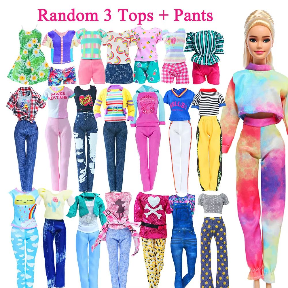 50Piece Handmade Doll Clothes  Accessories Set For 115Inch Dolls  Fashion Outfits Dresses And Play  4