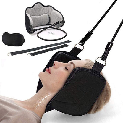 Hammock with Stand for Neck Traction Massager, Hamac Cervicales for Pain Relief, Neck Stretcher for Relaxation