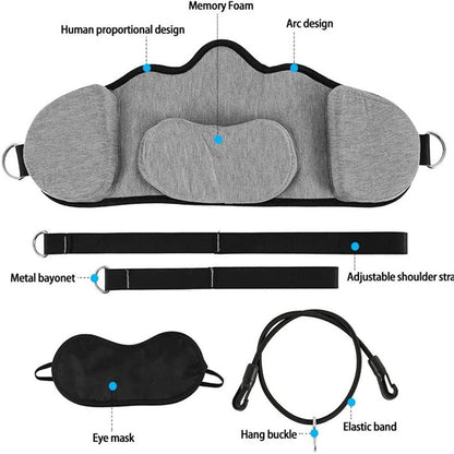 Hammock with Stand for Neck Traction Massager, Hamac Cervicales for Pain Relief, Neck Stretcher for Relaxation