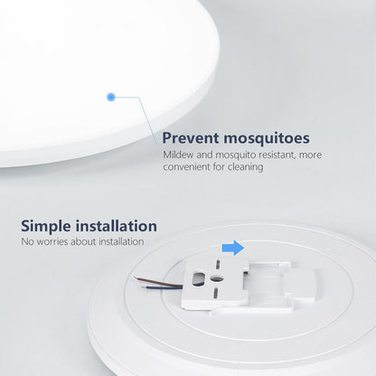 Smart Ceiling Light, RGB CCT APP Control, Ambient Light, For Bedroom, Home Decor