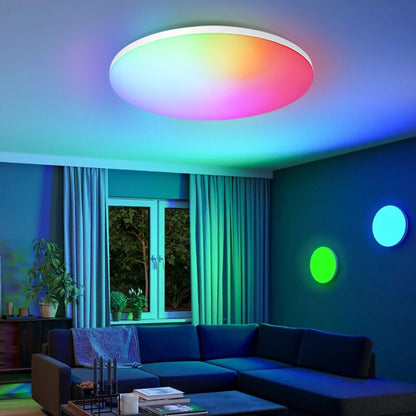 Smart Ceiling Light, RGB CCT APP Control, Ambient Light, For Bedroom, Home Decor