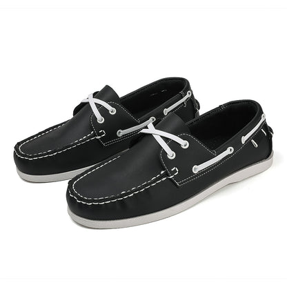 Slip On Mens Trendy Apron Toe Loafers Comfortable Non Slip Shoes For Outdoor Travel  Casual Spring  9