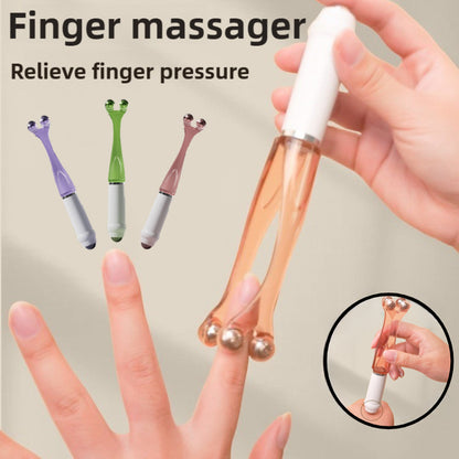 Handheld Hand Acupuncture Points Massager, Finger Joint Acupoint Massager Rollers, Finger Fatigue Relief Arthritis