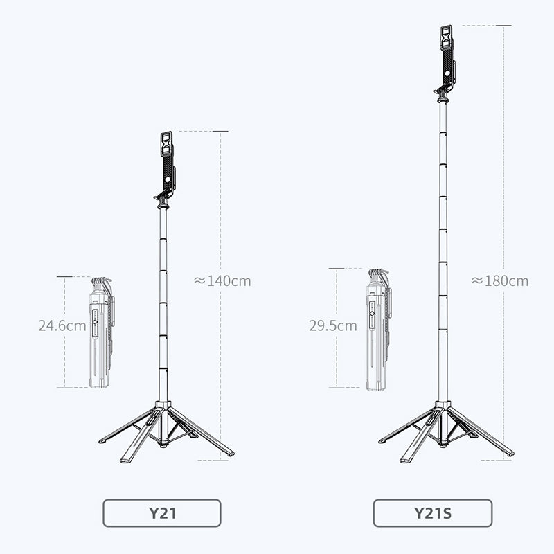 Live Tripod Portable Mobile Phone Holder Outdoor Handheld Vlog Shooting Bluetooth Oral Teleprompter 4