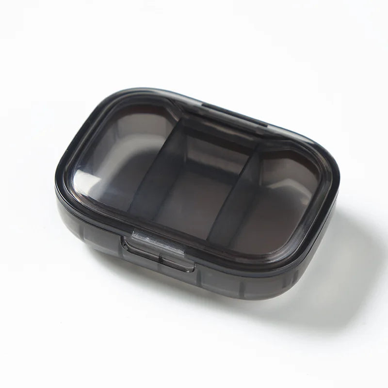 Tablet Pill Organizer Pillbox Case Container Mini Medicine Pills Box Pills Dispenser Drug Storage B 5