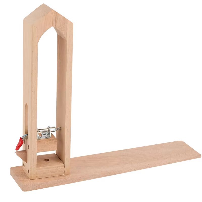 MIUSIE Wooden Leather Stitching Clamp  HandStitched Sewing Tool For DIY Leather Craft 9