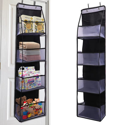 SpaceEase 46Layer OvertheDoor Hanging Organizer For Closet Bathroom  Bedroom 15
