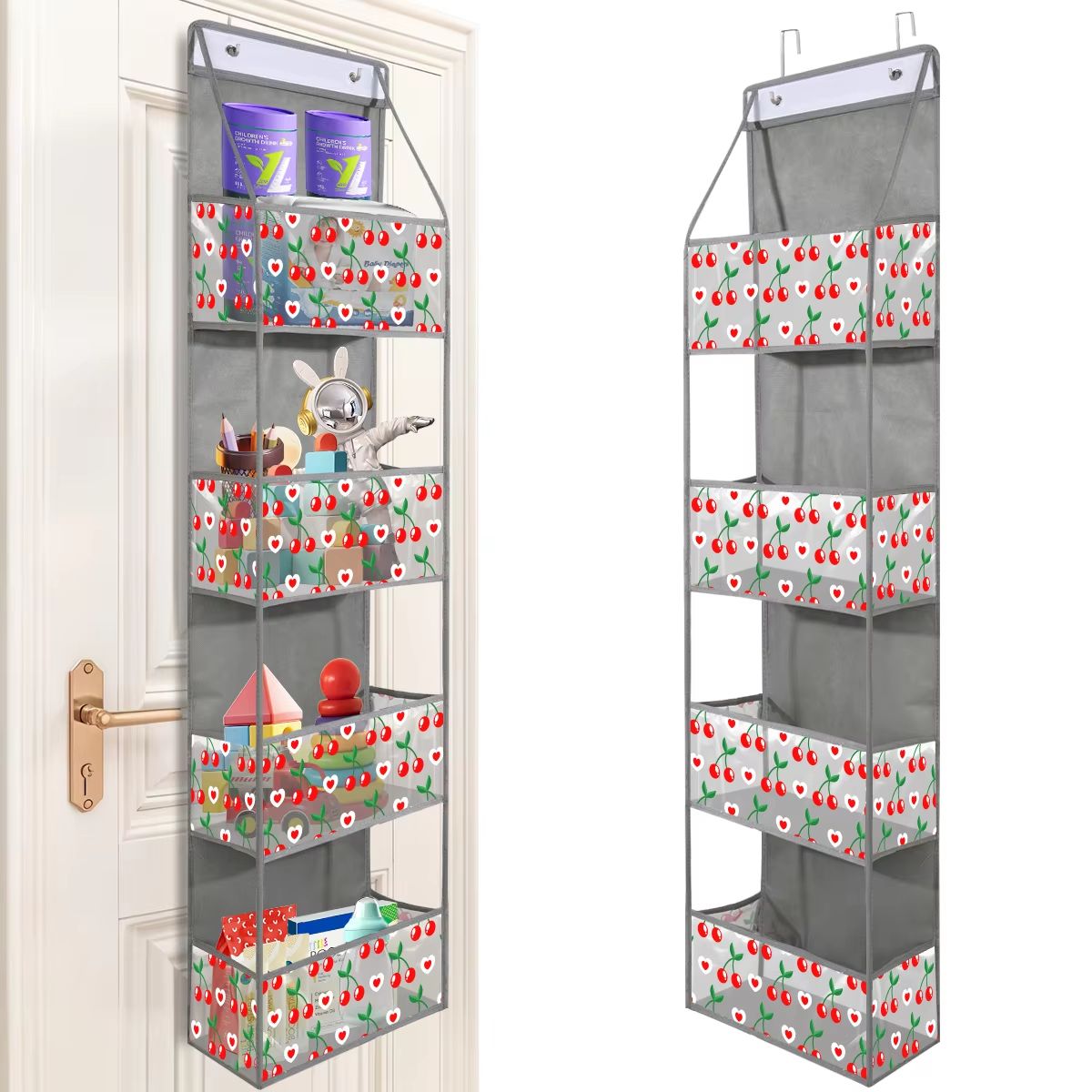 SpaceEase 46Layer OvertheDoor Hanging Organizer For Closet Bathroom  Bedroom 26