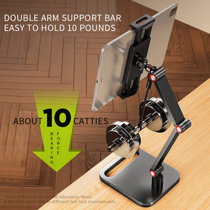 Adjustable 360 Swivel Portable Monitor Stand, Bracket Clamp Holder for Tablet Desktop, Ideal for Desktop