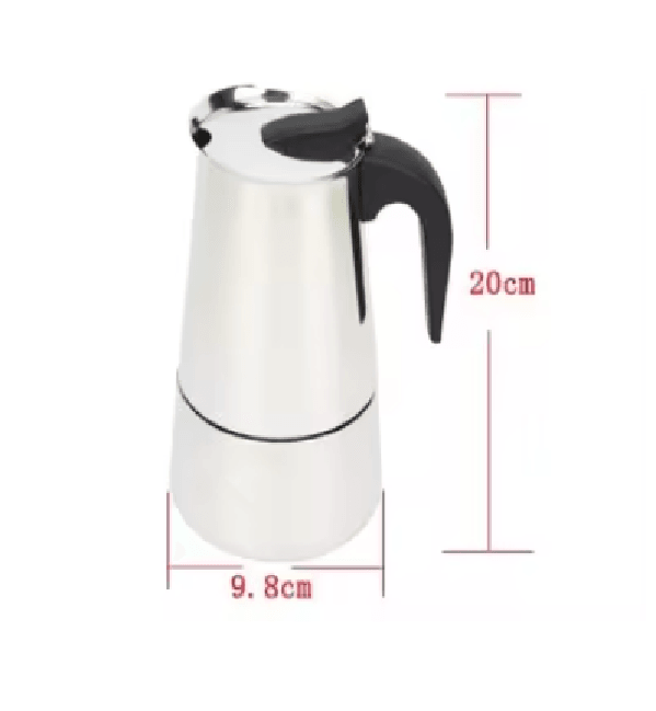 BrewMaster Classic Moka Coffee Maker 6