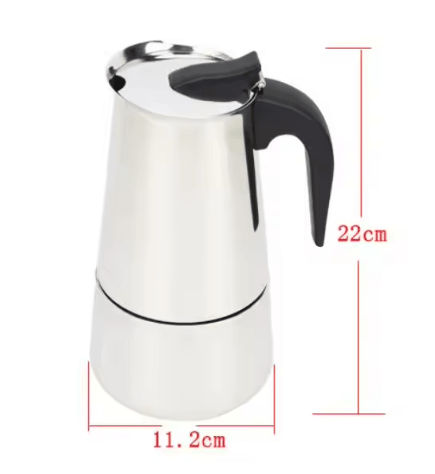BrewMaster Classic Moka Coffee Maker 7