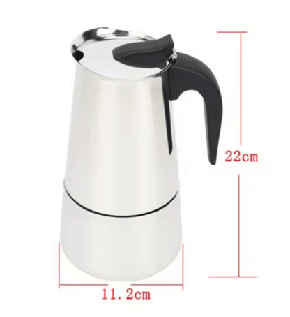 BrewMaster Classic Moka Coffee Maker 7