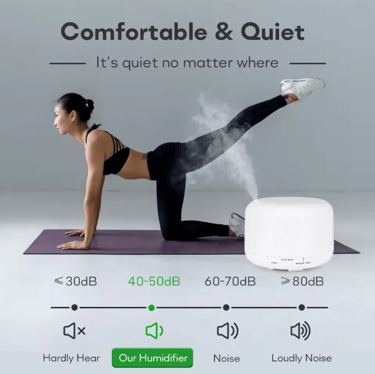 AromaMist Ultrasonic Essential Oil Diffuser And Humidifier 1