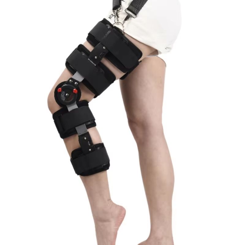 FlexiRecover Adjustable Hinged Knee Brace With Carbon Fiber Support  Post Surgery  Meniscus Recover 1