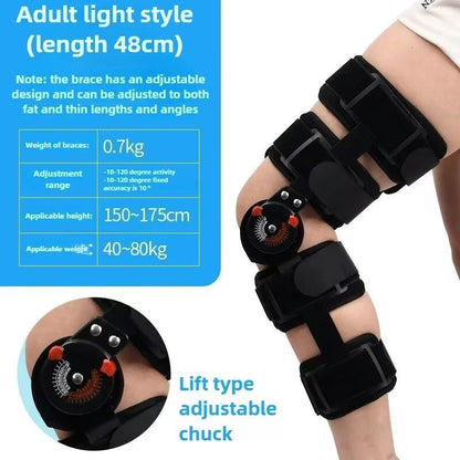 FlexiRecover Adjustable Hinged Knee Brace With Carbon Fiber Support  Post Surgery  Meniscus Recover 9