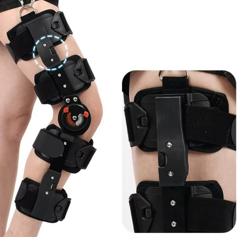 FlexiRecover Adjustable Hinged Knee Brace With Carbon Fiber Support  Post Surgery  Meniscus Recover 2