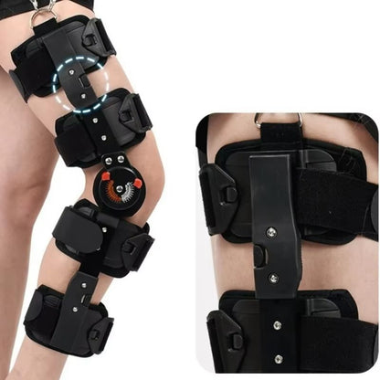 FlexiRecover Adjustable Hinged Knee Brace With Carbon Fiber Support  Post Surgery  Meniscus Recover 2