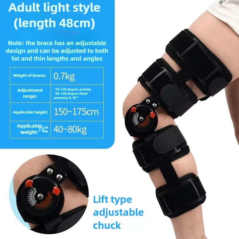 FlexiRecover Adjustable Hinged Knee Brace With Carbon Fiber Support  Post Surgery  Meniscus Recover 7