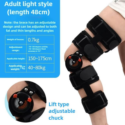 FlexiRecover Adjustable Hinged Knee Brace With Carbon Fiber Support  Post Surgery  Meniscus Recover 7