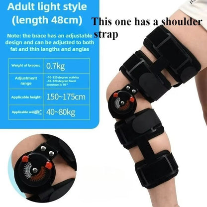 FlexiRecover Adjustable Hinged Knee Brace With Carbon Fiber Support  Post Surgery  Meniscus Recover 8