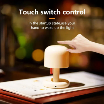 USB Rechargeable Desktop Night Light Mini Sunset Projection Lamp Mushroom Style Creative LED For Be 5