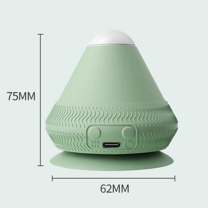 Vibrating Massage Ball, Silicone Massager Ball USB Rechargeable, Fitness Muscle Relaxation Massager for Back Pain Relief
