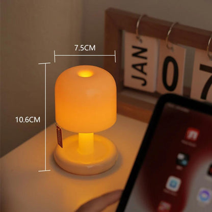 USB Rechargeable Night Light Sunset Projection LED Table Lamp Minimalist Desk  Bedside Mood Light F 3