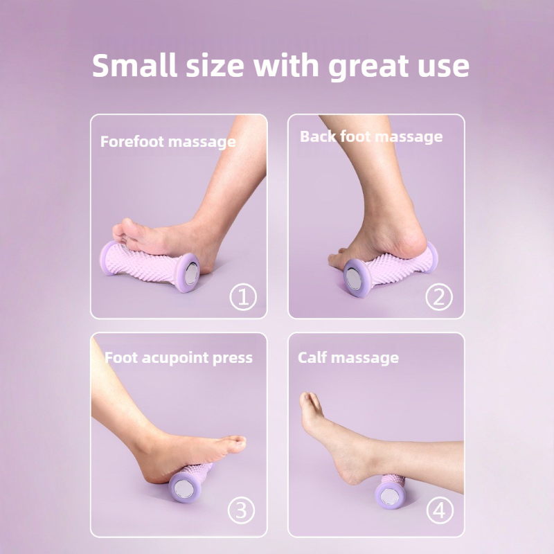 Plantar Fascia Foot Massager Acupressure Massage Roller Yoga Fitness Board Deep Muscle Relaxation F 2