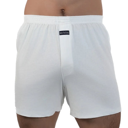 Mens Cotton Pajama Shorts Cotton Elastic Waist Short Pants Breathable Summer Sleepwear Casual Home  10