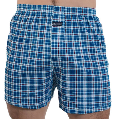 Mens Cotton Pajama Shorts Cotton Elastic Waist Short Pants Breathable Summer Sleepwear Casual Home  14