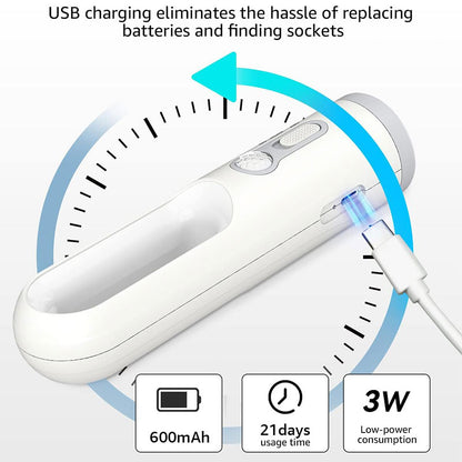 LED Light Portable Flashlight And Motion Sensor Bedside Lamp For Reading Baby Feeding Camping Eye C