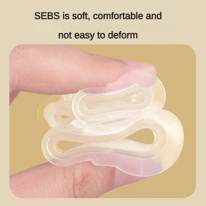 Bunion Corrector Silicone Toe Separator, Hammer Gel Thumb Foot Care Pads, Overlap Hallux Valgus Orthosis Clip Splitter