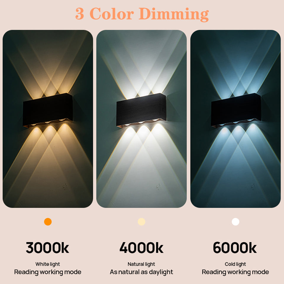 Modern Touch Dimming Wall Lights With Remote Control Perfect As A Night Light For Bedside Stair Sid 2
