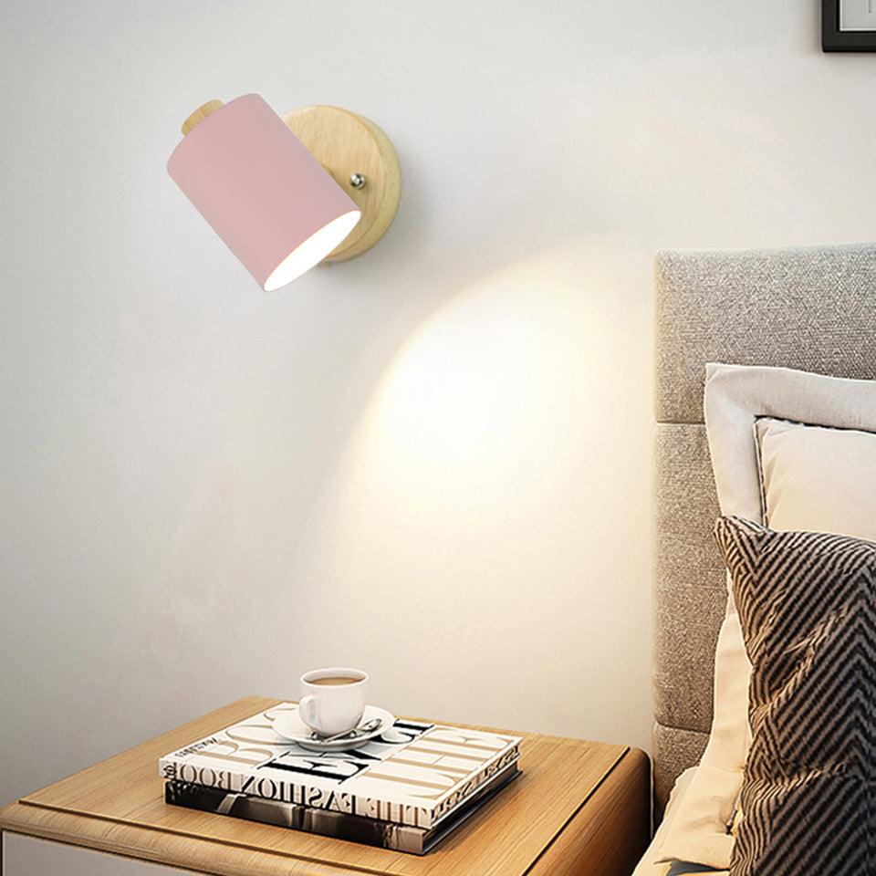 Wooden Wall Lamp For Bedroom Living Room And Home Aisle Decor 2