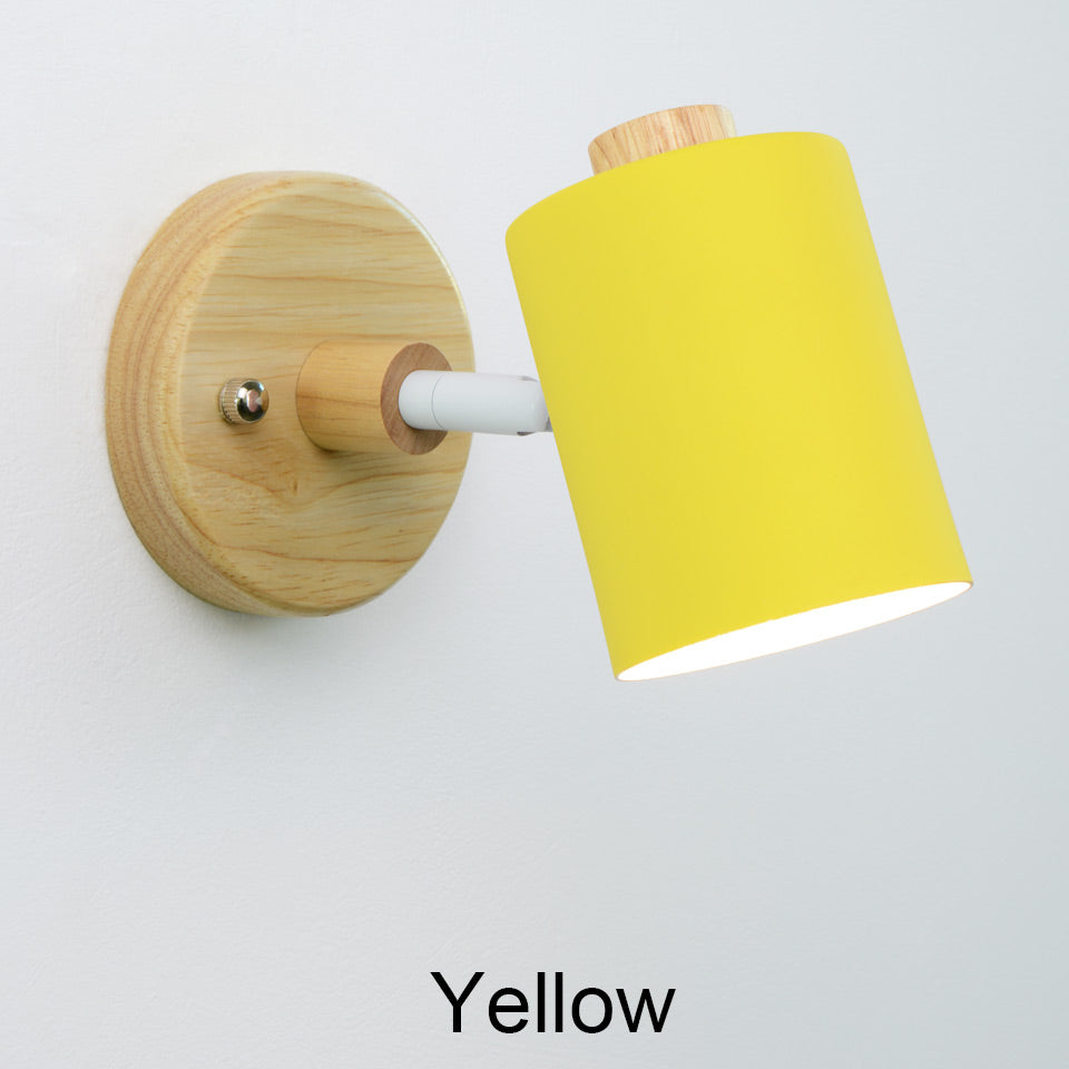 Wooden Wall Lamp For Bedroom Living Room And Home Aisle Decor 4