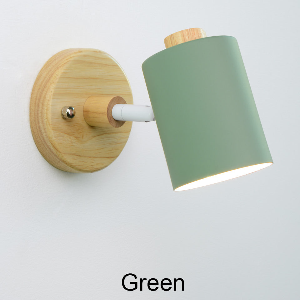 Wooden Wall Lamp For Bedroom Living Room And Home Aisle Decor 6