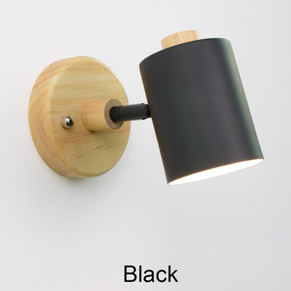 Wooden Wall Lamp For Bedroom Living Room And Home Aisle Decor 8