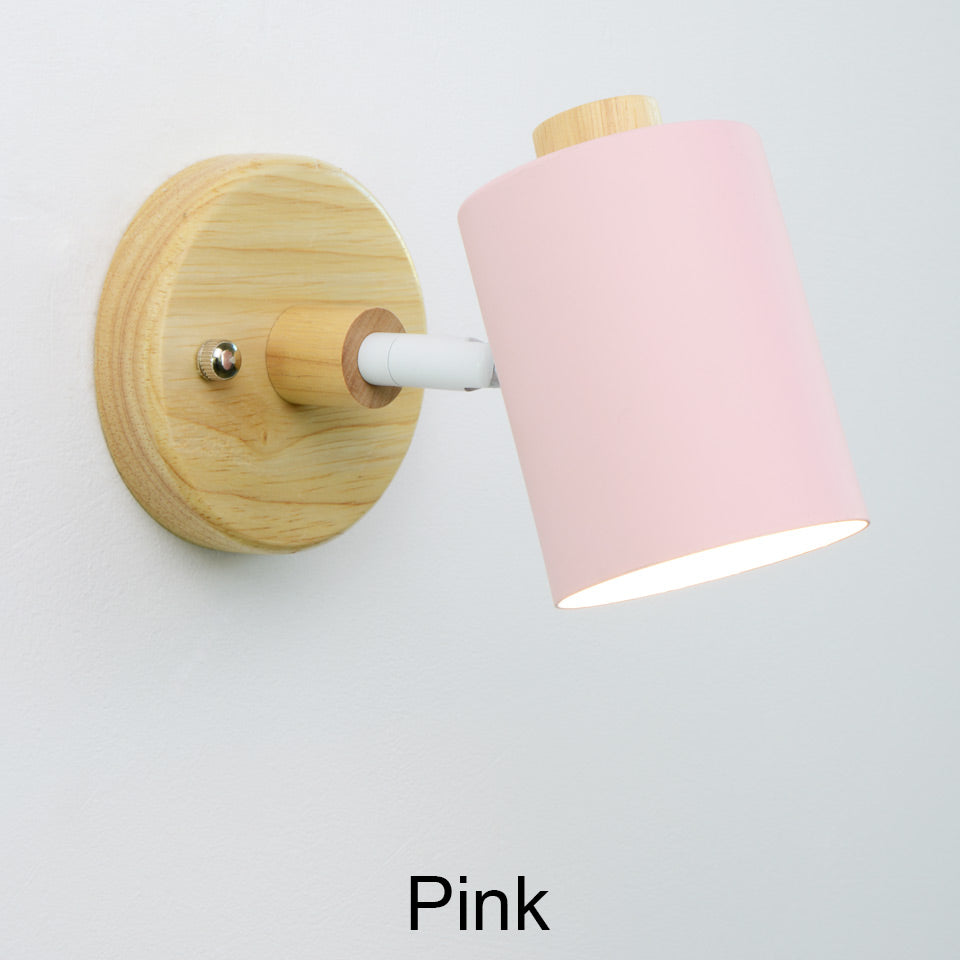 Wooden Wall Lamp For Bedroom Living Room And Home Aisle Decor 9