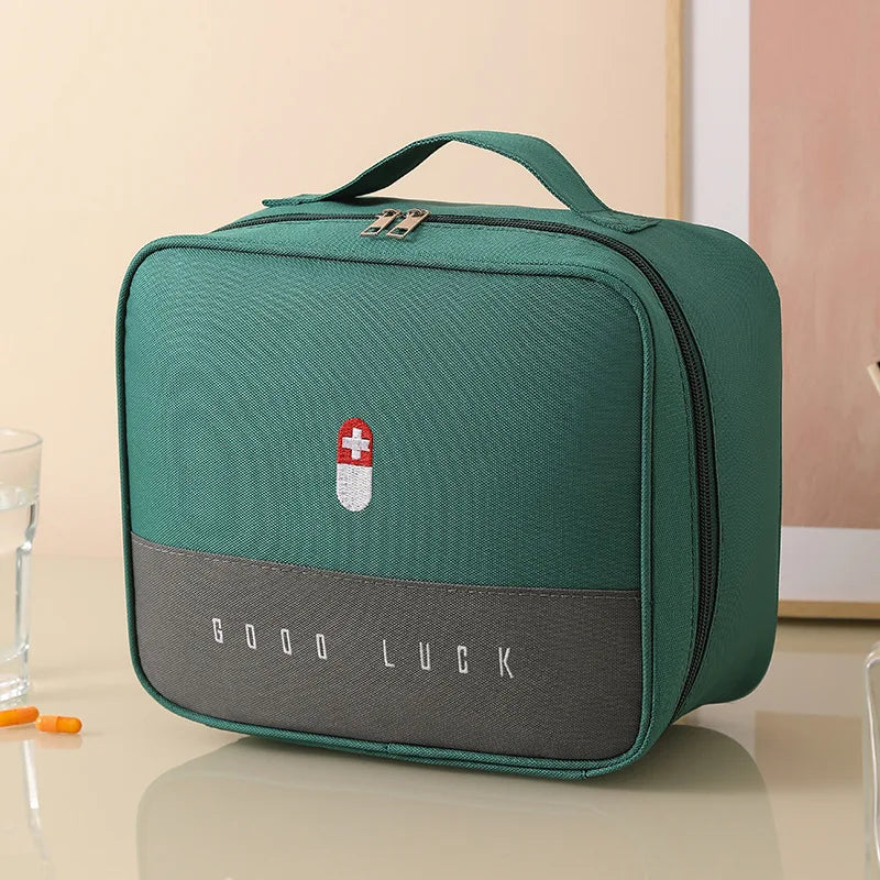 Travel Outdoor Pill Box Medicine Storage Bag Portable Medical Kit First Aid Organizer Dispenser Box 4